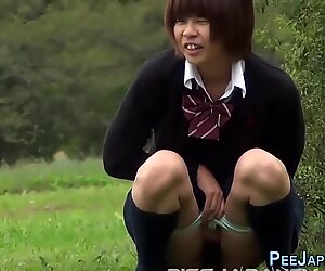 Fetish asian piss park