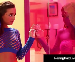 Ginger Bush Penny Pax & Hottie Abigail Mac Eat Their Pussy!