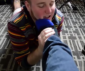 Leather and Foot Fetish Bear Threesome