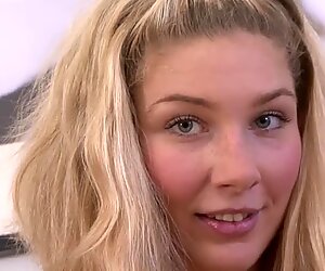 Gina Delight Casting for Interracial Porn Pussy fuck deepthroat blowjob