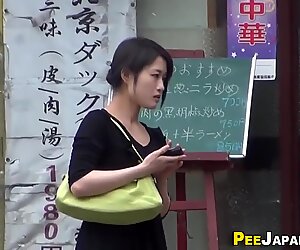 Japanese peeing carpark