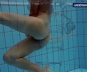 Amateur Lastova continues her swim