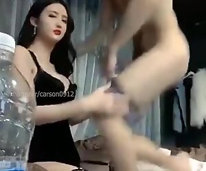 Virgin boy first experience in blowjob