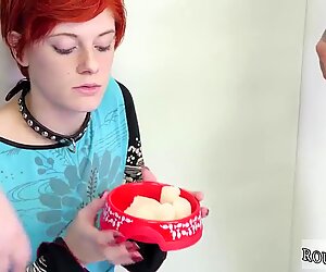 Charlotte the bondage first time Cummie, the Painal Cum Cat